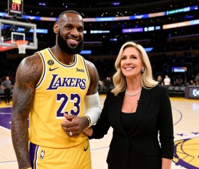 湖人宣布交易詹姆斯，珍妮巴斯主导决策