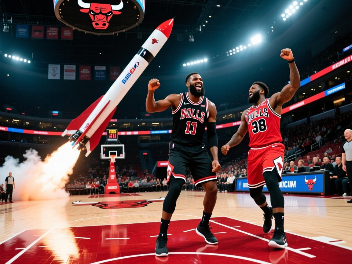 火箭大胜公牛,哈登砍下38分 第1张